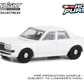 #43006A - 1/64th scale 1980-1989 Dodge Diplomat (white)  ***HOBBY EXCLUSIVE***  WITHOUT LIGHTBAR OR PUSHBAR