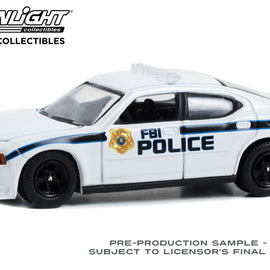 #43025-B - 1/64th scale FBI Police 2008 Dodge Charger Police Pursuit