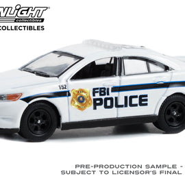#43025-C - 1/64th scale FBI Police 2013 Ford Police Interceptor Sedan