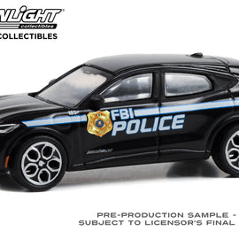 #43025-F - 1/64th scale FBI Police 2022 Ford Mustang Mach-E GT