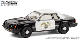 #42930-C 1/64th scale California Highway Patrol (CHP) 1982 Ford Mustang SSP