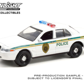 #44920-B - 1/64th scale Miami Metro Police Department 2001 Ford Crown Victoria Police Interceptor