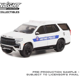 #43000-F - 1/64th scale Houston, Texas Metro Transit Police 2021 Chevrolet Tahoe Police Pursuit Vehicle (PPV)