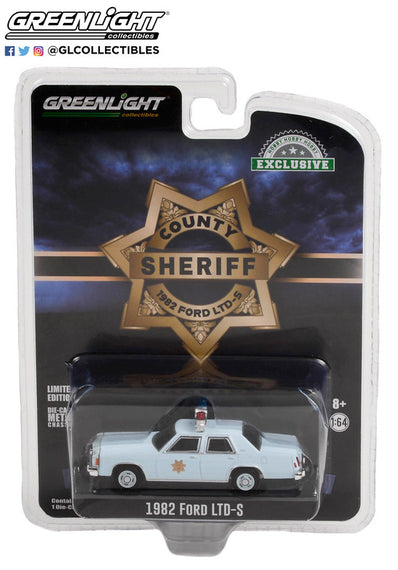 #30304 - 1/64th scale County Sheriff 1982 Ford LTD-S  ***HOBBY EXCLUSIVE***