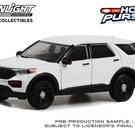 #43004A - 1/64th scale 2022 Ford Police Interceptor Utility (white)  ***HOBBY EXCLUSIVE***  WITHOUT LIGHTBAR OR PUSHBAR