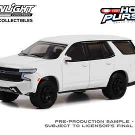 #43001A - 1/64th scale 2022 Chevrolet Tahoe Police Pursuit Vehicle (white)  ***HOBBY EXCLUSIVE***  WITHOUT LIGHTBAR OR PUSHBAR