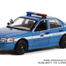 #85571 - 1/24th scale Seattle, Washington Police 2001 Ford Crown Victoria Police Interceptor