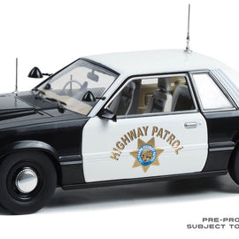 #13600 - 1/18th scale California Highway Patrol 1982 Ford Mustang SSP