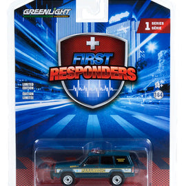 #67040-B - 1/64th scale Greenport, New York Rescue Squad Paramedic 1998 Jeep Cherokee