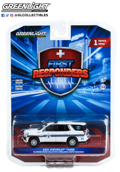 #67040-F - 1/64th scale Blooming Grove Volunteer Ambulance Corps Paramedic (Washingtonville, New York) 2021 Chevrolet Tahoe