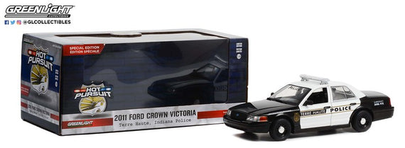 #84124 1/24th scale Terre Haute, Indiana Police 2011 Ford Crown Victoria Police Interceptor