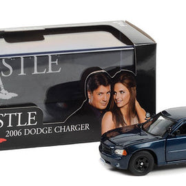 #86604 - 1/43rd scale Detective Kate Beckett's 2006 Dodge Charger LX - Midnight Blue Pearlcoat