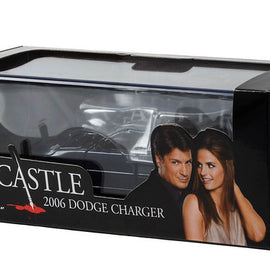 #86604 - 1/43rd scale Detective Kate Beckett's 2006 Dodge Charger LX - Midnight Blue Pearlcoat