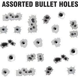 Assorted Bullet Hole Decals