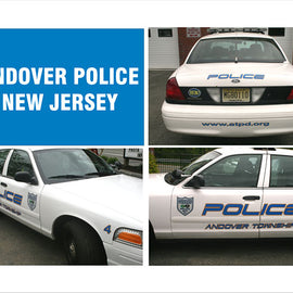 Andover Township, New Jersey Police Decals