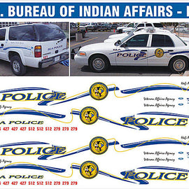 Bureau of Indian Affairs (BIA) Decals