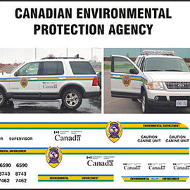 Canadian Environmental Protection Agency Decals