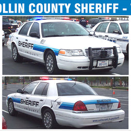 Collin County, Texas Sheriff Decals