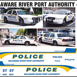 Delaware River Port Authority Decals