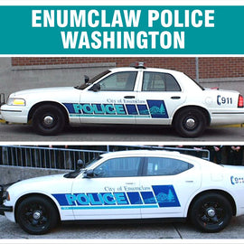 Enumclaw, Washington Police Decals