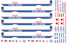 Fayetteville, North Carolina Police Decals