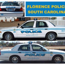 Florence, South Carolina Police Decals