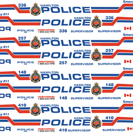 Hamilton, Ontario, Police Decals