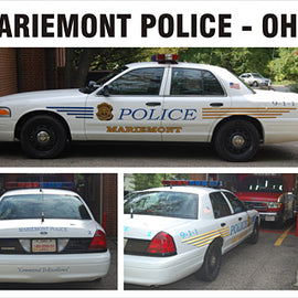 Mariemont, Ohio Police Decals