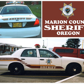 Marion County, Oregon Sheriff Decals