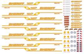 McDuffie County, Georgia Sheriff Decals