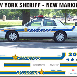 New York City Sheriff Decals