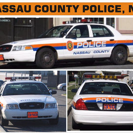 Nassau County, New York Police Decals