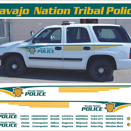 Navajo Nation Tribal Police Decals