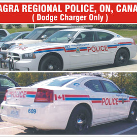 Niagara Regional Police, Canada Decals (older graphics, Dodge Charger)