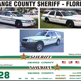 Orange County, Florida Sheriff Decals