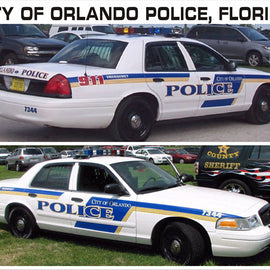 Orlando, Florida Police Decals