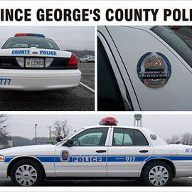 Prince George's County, Maryland Police Decals