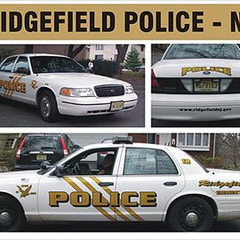 Ridgefield, New Jersey Police Decals