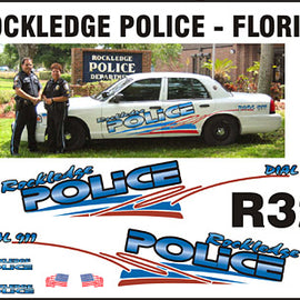 Rockledge, Florida Police Decals