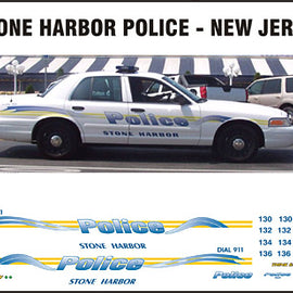 Stone Harbor, New Jersey Police Decals