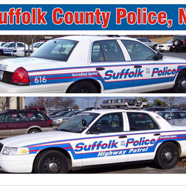 Suffolk County, New York Police Decals