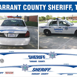 Tarrant County, Texas Sheriff Decals