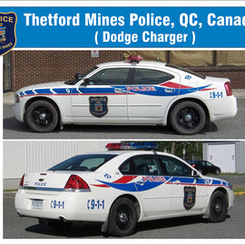 Thetford Mines, Quebec, Canada Police