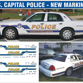 United States Capitol Police Decals