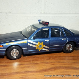 1/24th scale Nevada Highway Patrol 1996 Ford Crown Victoria model (LOOSE - no packaging)