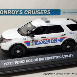 Custom 1/43rd scale Columbus, Ohio Police Ford Police Interceptor Utility model
