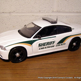 Custom 1/24th scale Cheatham County, Tennessee Sheriff Dodge Charger diecast car