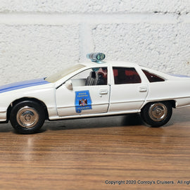 1/43rd scale Alabama State Trooper Chevrolet Caprice LOOSE - RED GLASS