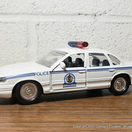 1/43rd scale Helena, Montana Police older Ford Crown Victoria LOOSE