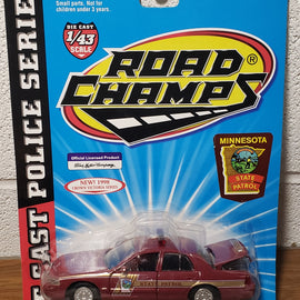 1/43rd scale Minnesota State Patrol 1998 Ford Crown Victoria
